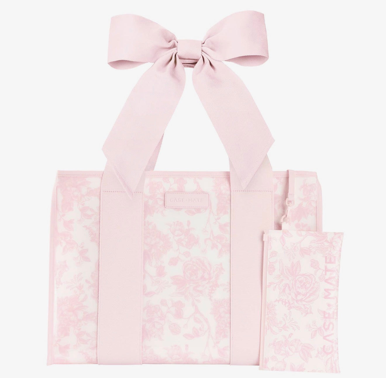 Afternoon Rose Bow Jelly Tote Bag Case~Mate