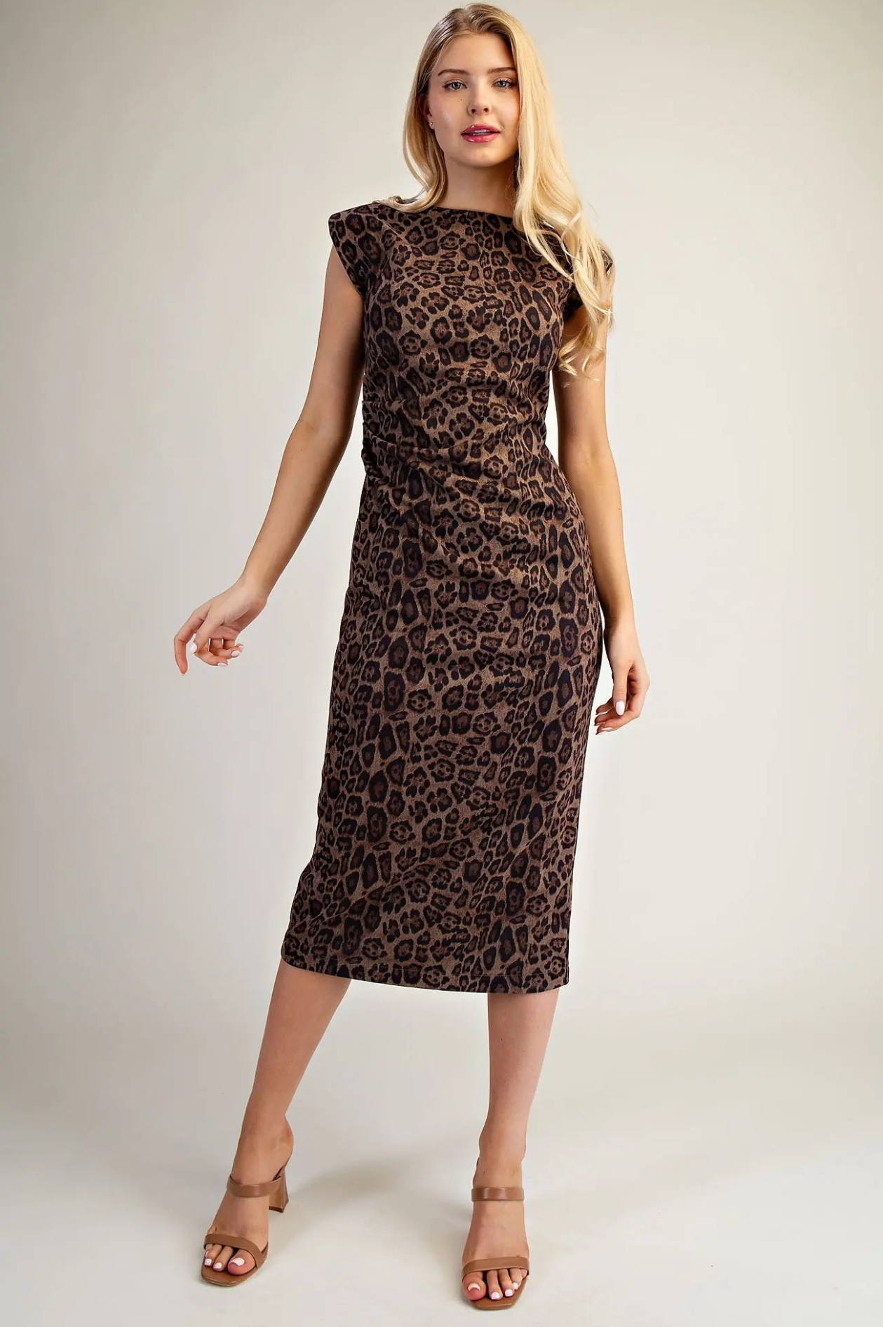 Leopard Midi Dress