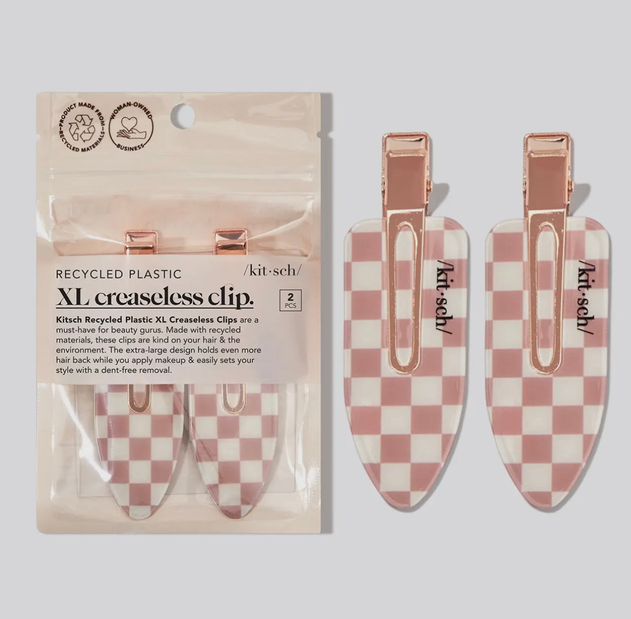 Kir*sch Creaseless 2pc Hair Clips