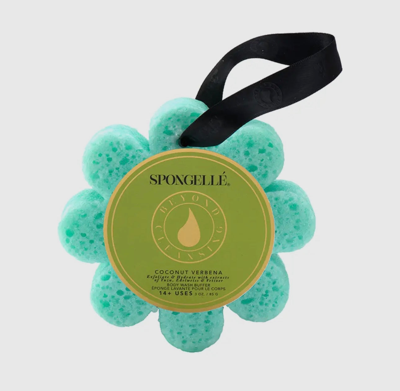 Spongelle Flower Soap Buffer- Coconut Verbena