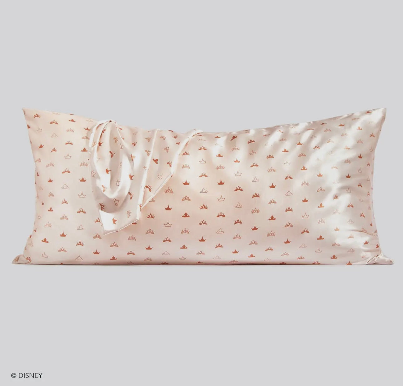 Kit*sch King Disney Princess Crowns Satin Pillowcase