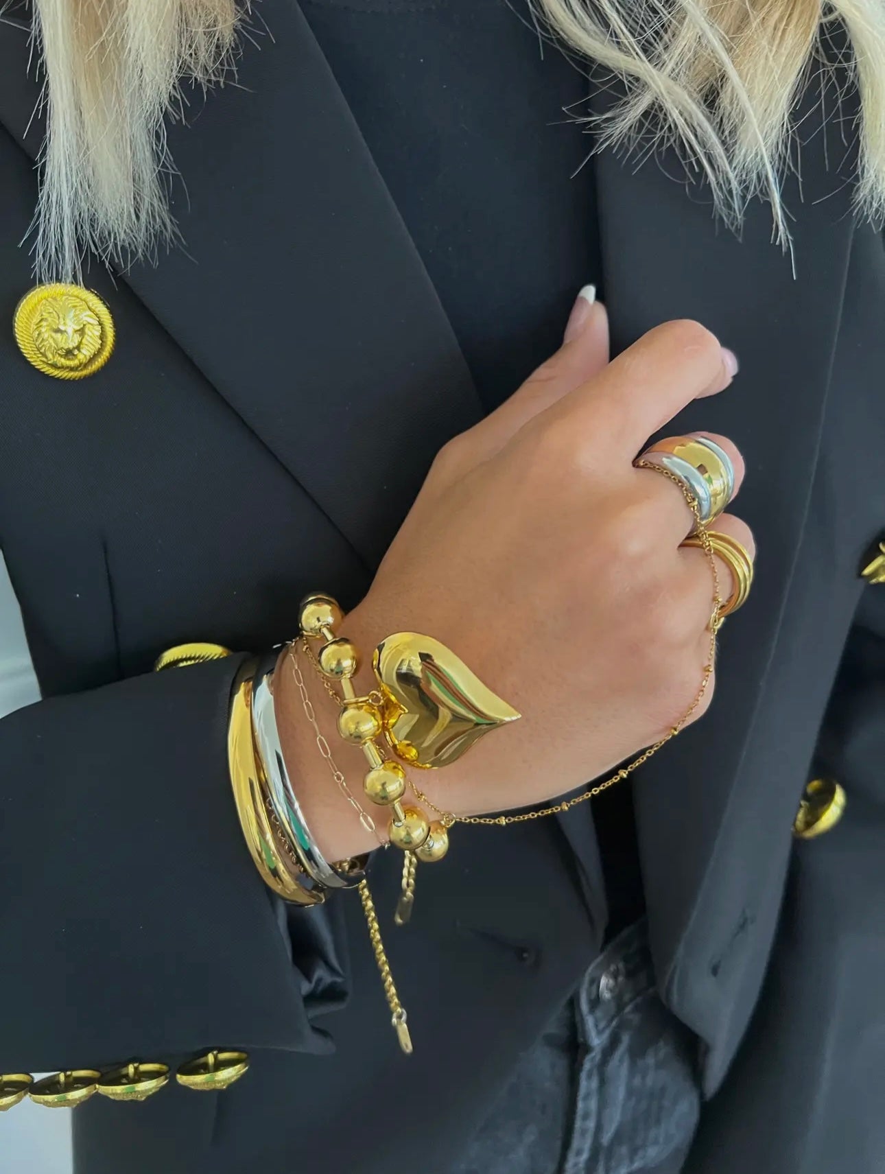 Heart Bubble Bracelet