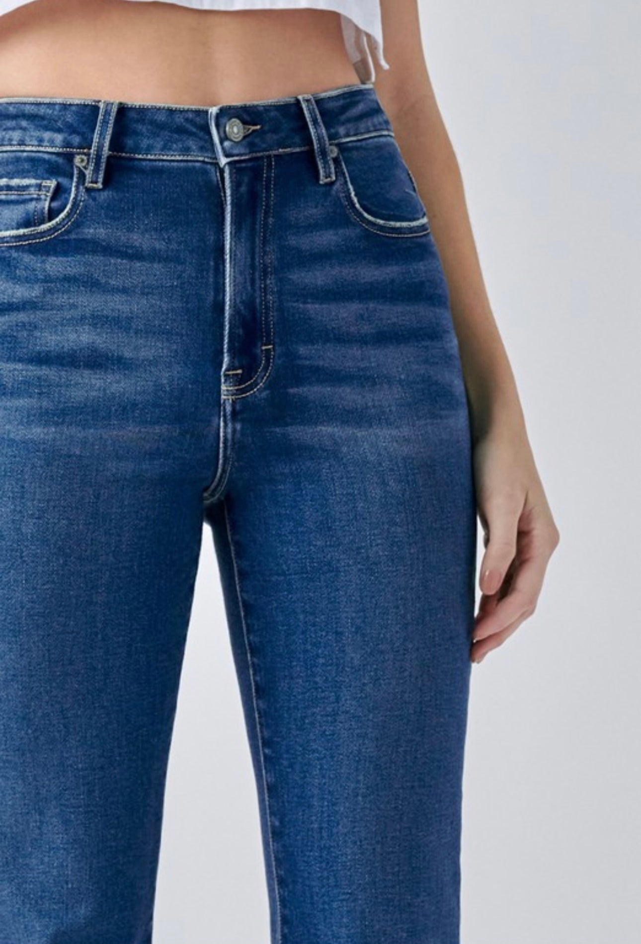 Hidden Happi Clean Crop Flare Jeans