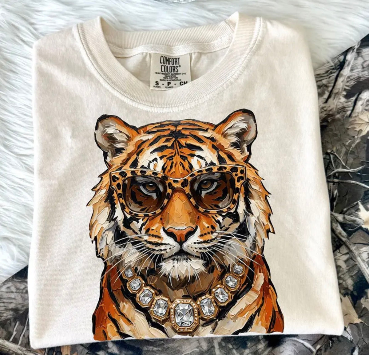 Glam Tiger Tee 