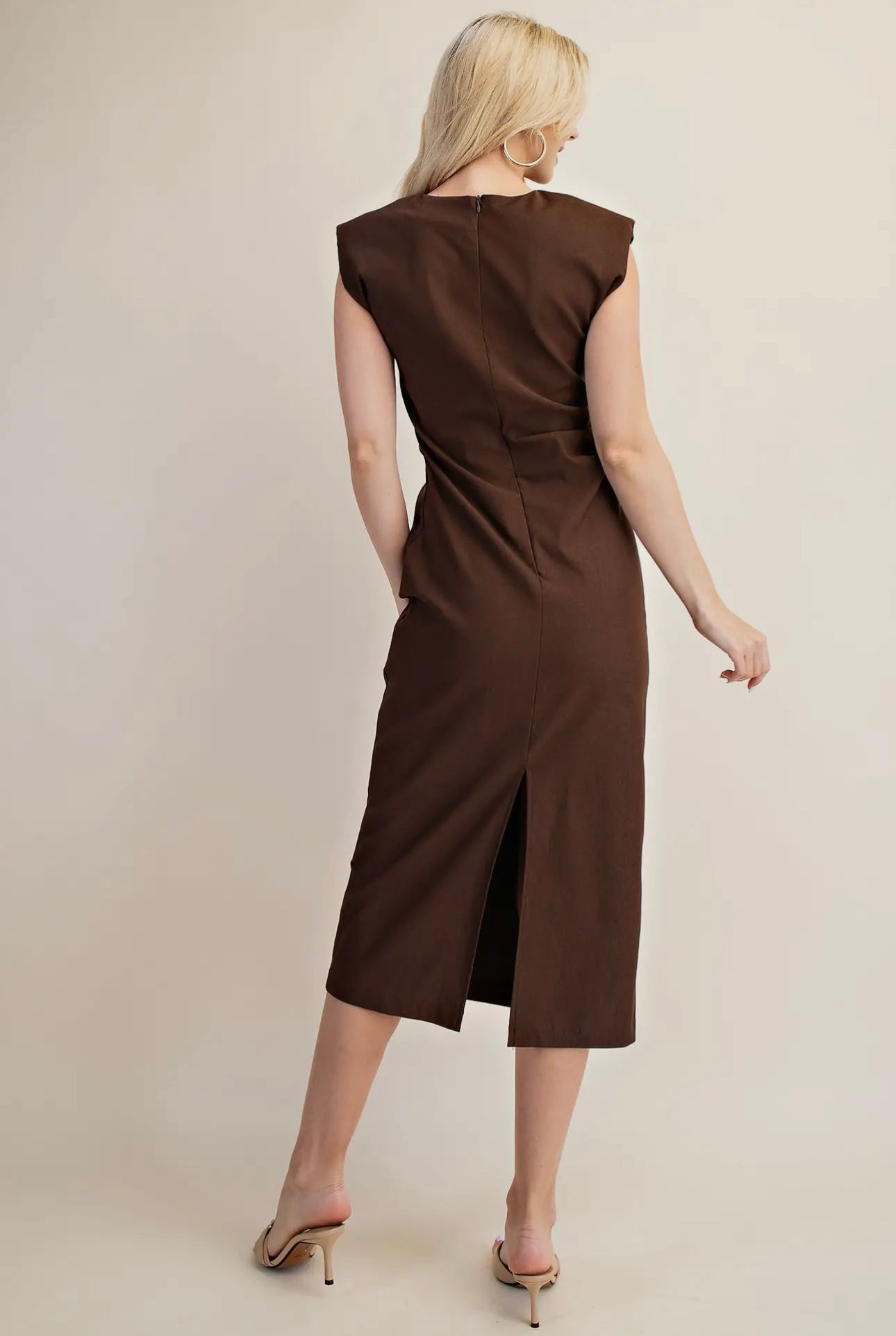 Little Miss Chocolate Midi Dress