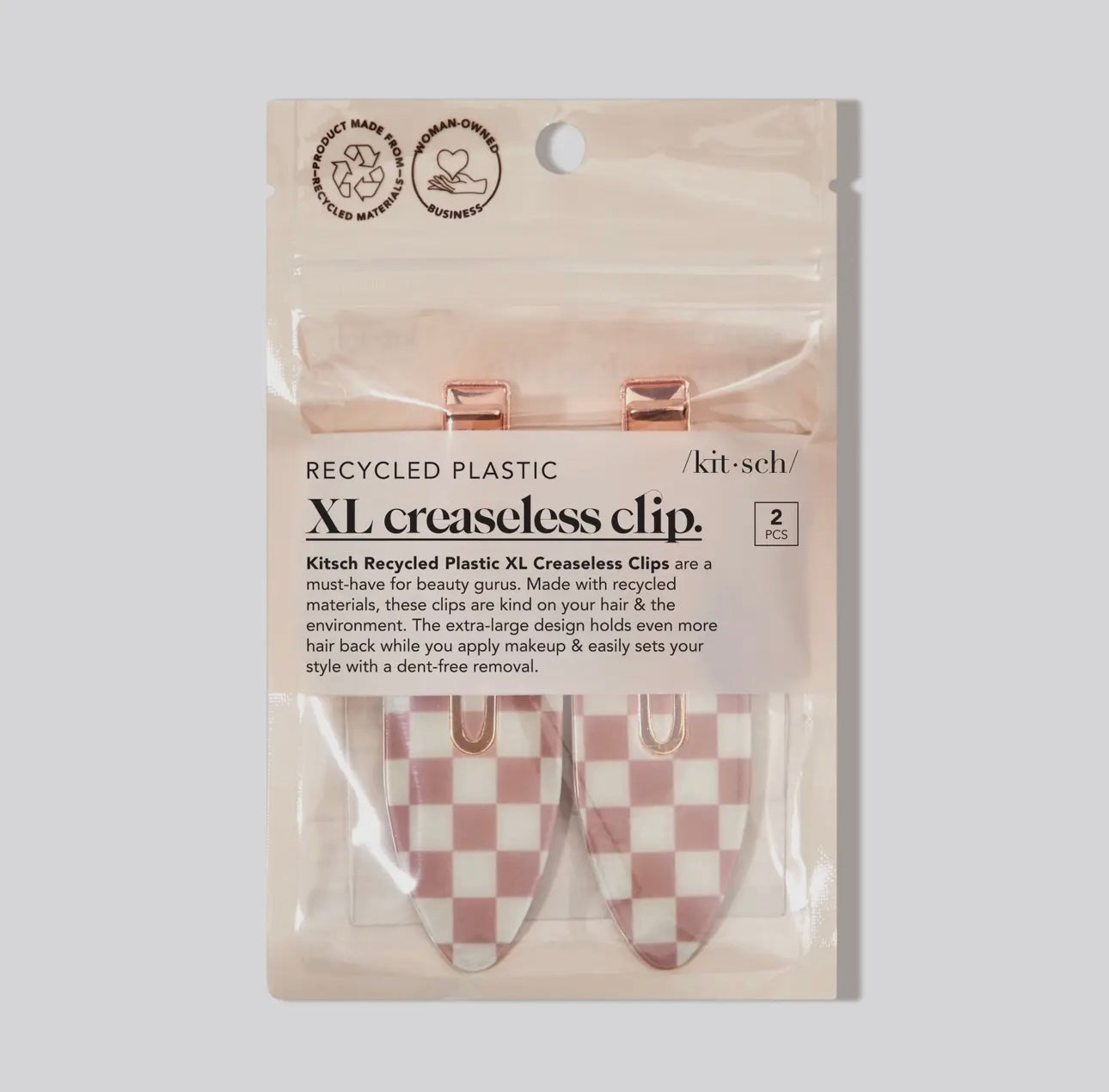 Kir*sch Creaseless 2pc Hair Clips