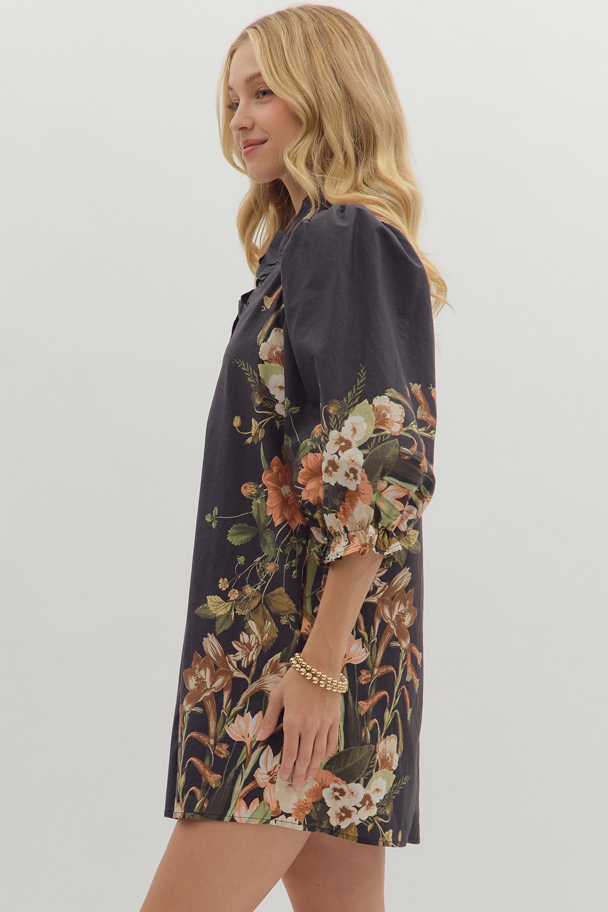 Olivia Botanical Dress-Entro