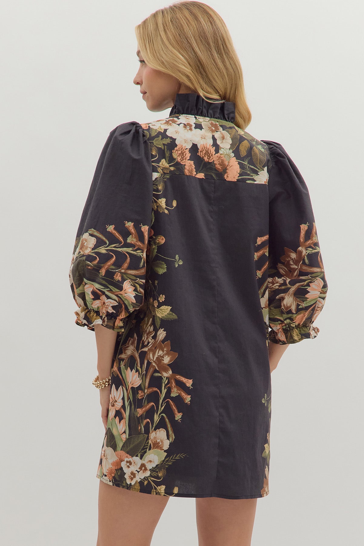 Olivia Botanical Dress-Entro