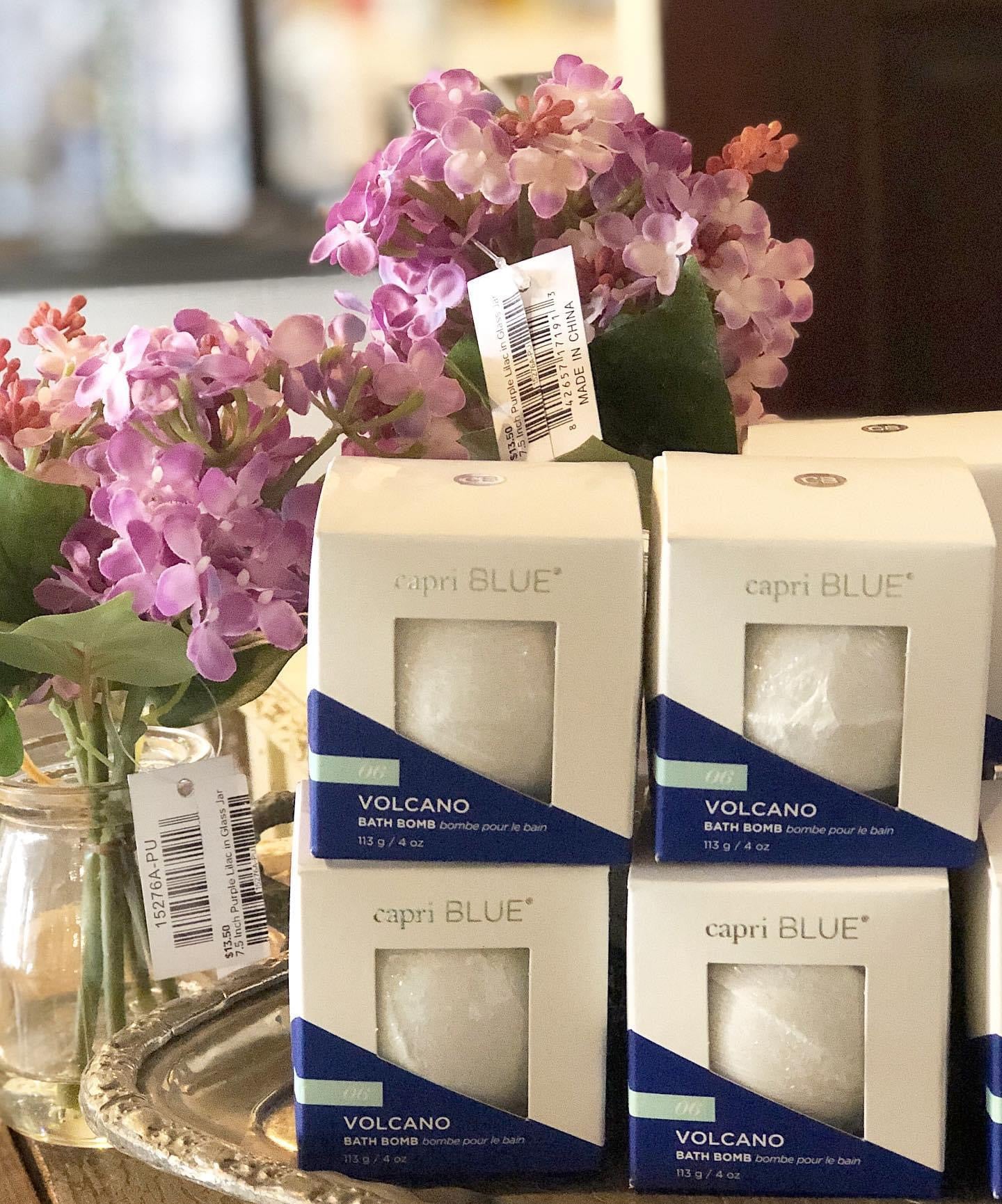 Capri Blue Bath Bomb Volcano