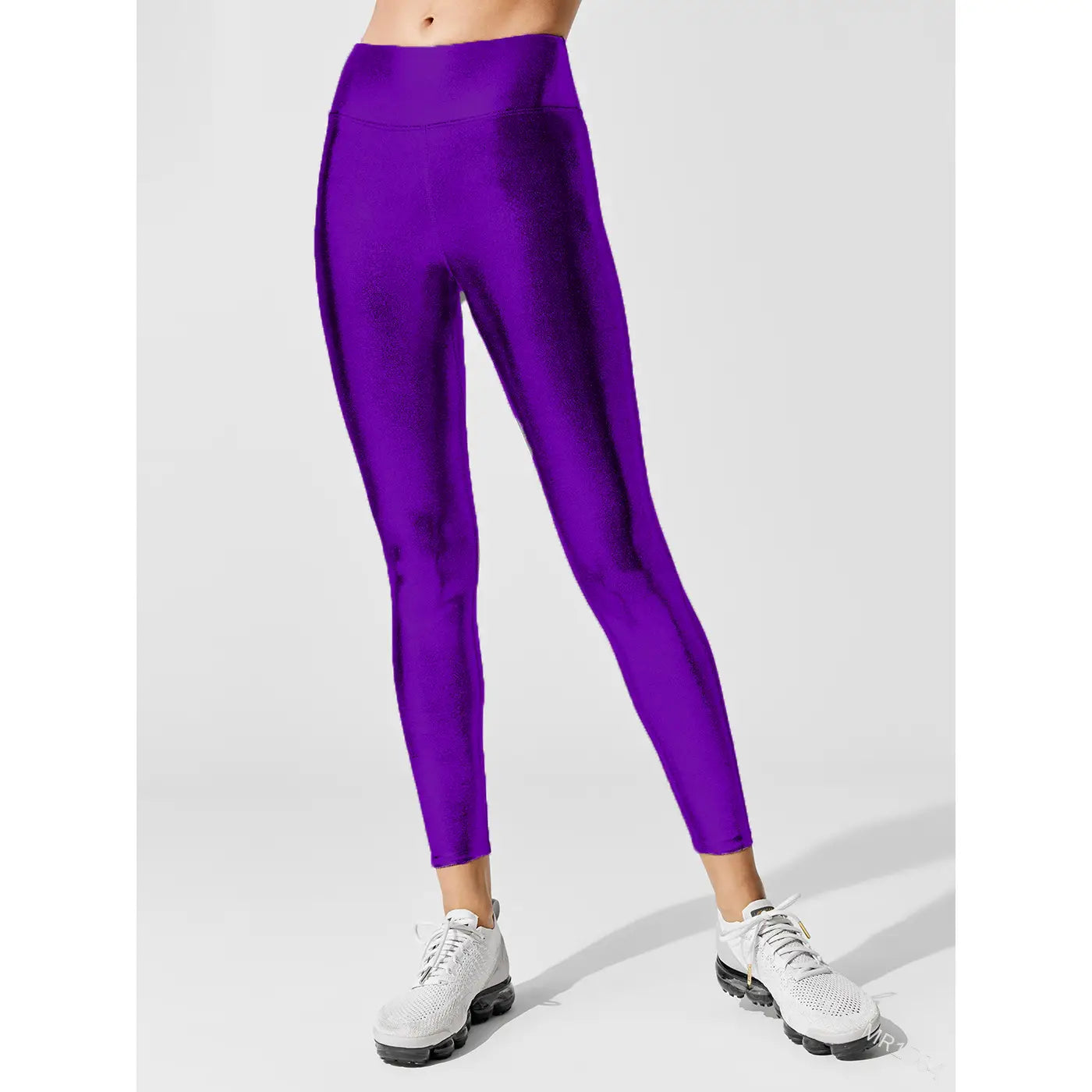 Metallic Purple Leggings