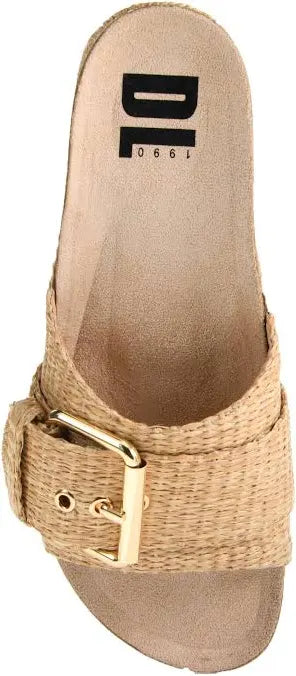 Palm Island Raffia Sandals