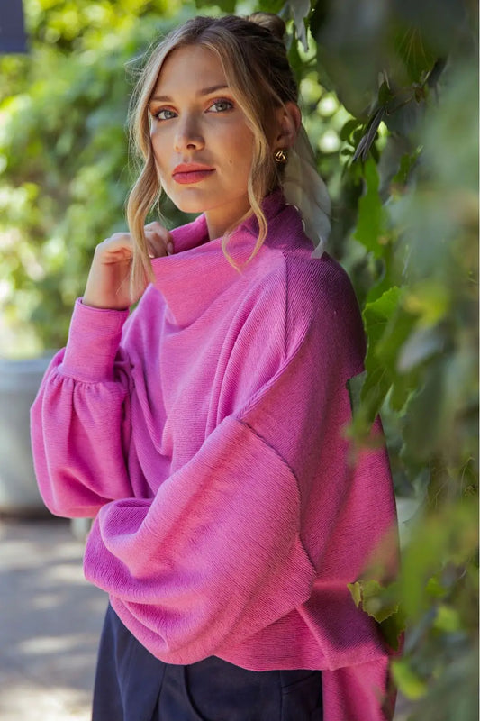 Pretty In Pink Sweater