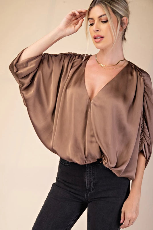 Mocha Glam Top