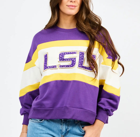 Mille LSU Sweatshirt by Mary Square