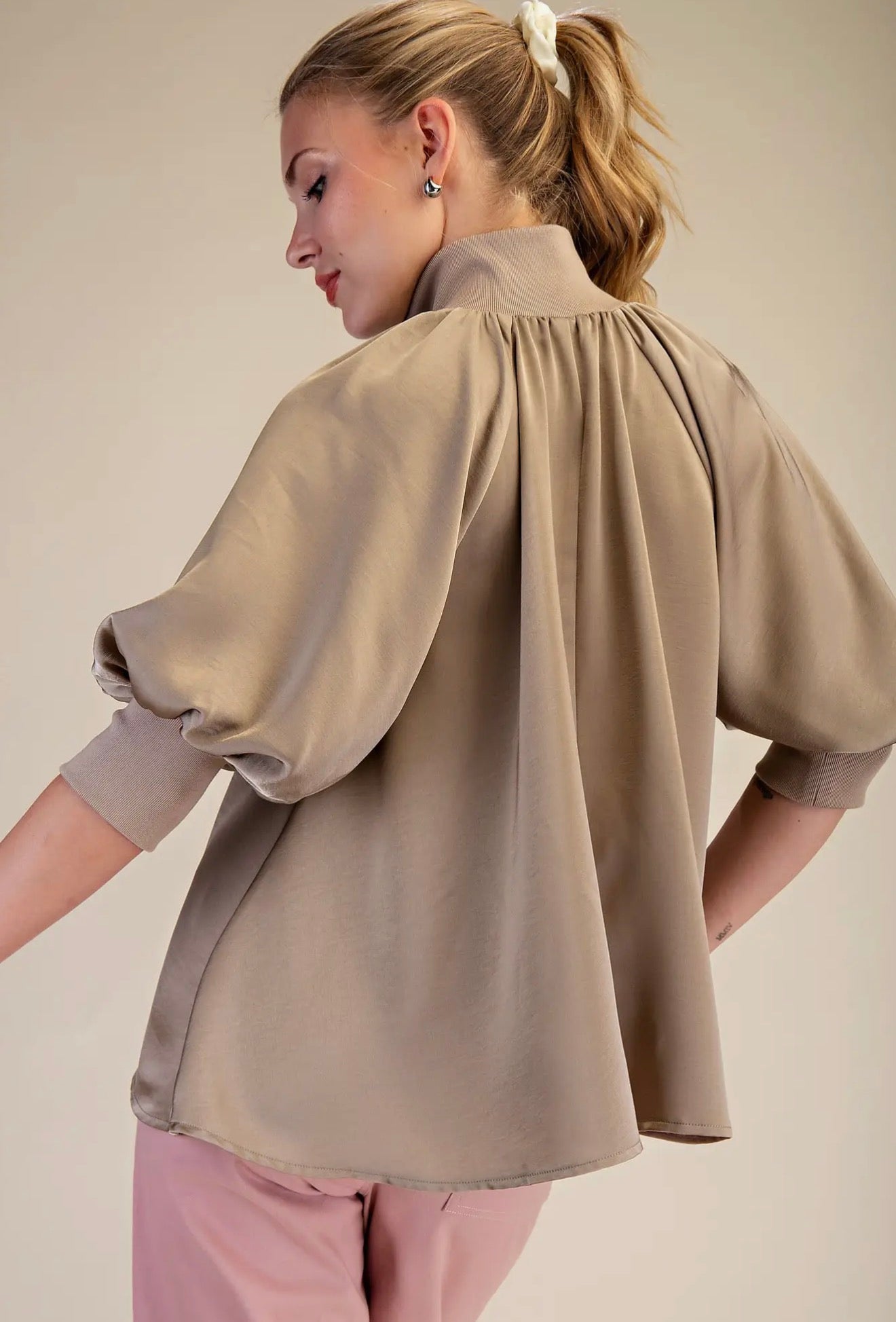 Love Me Mocha Blouse