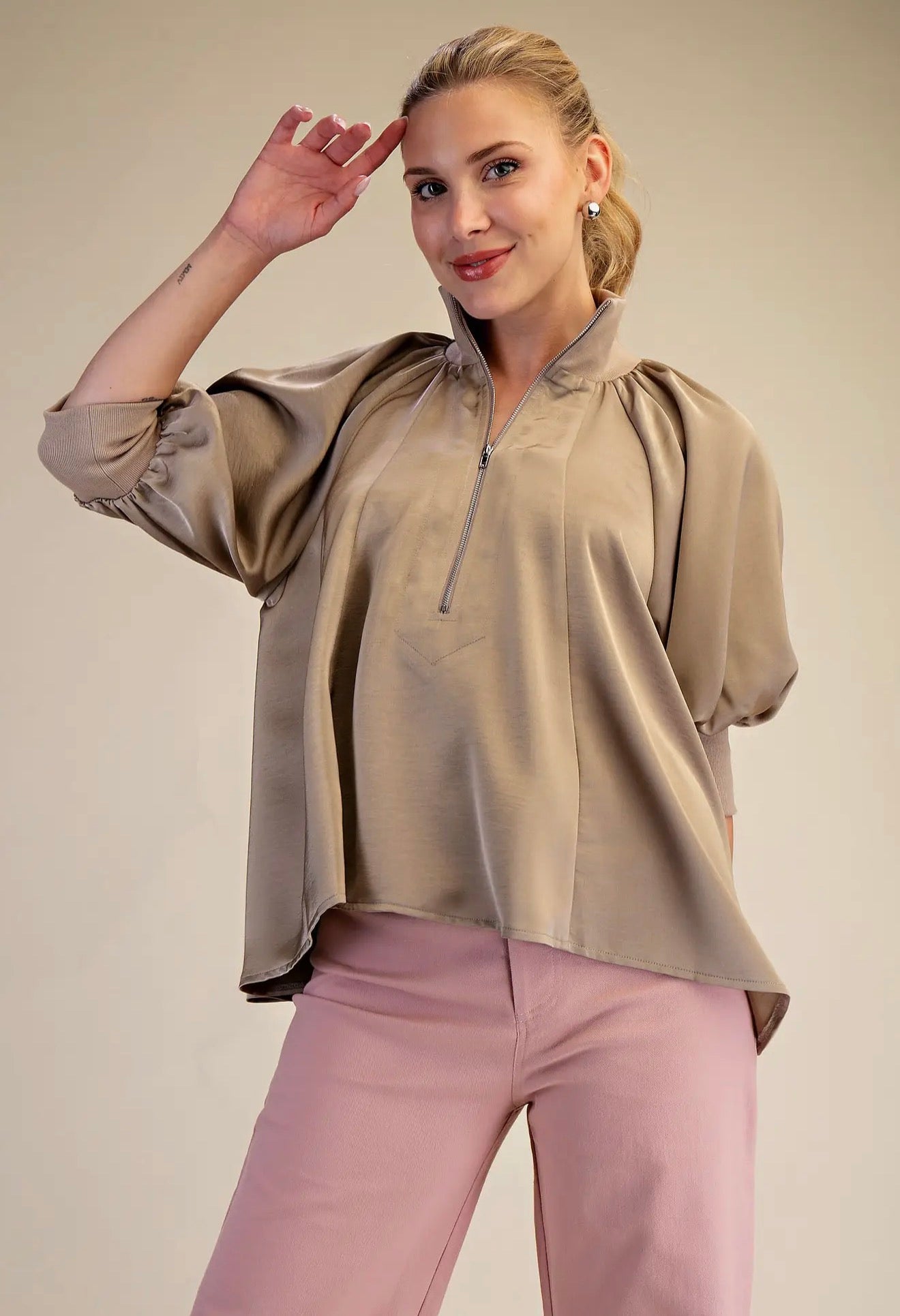 Love Me Mocha Blouse