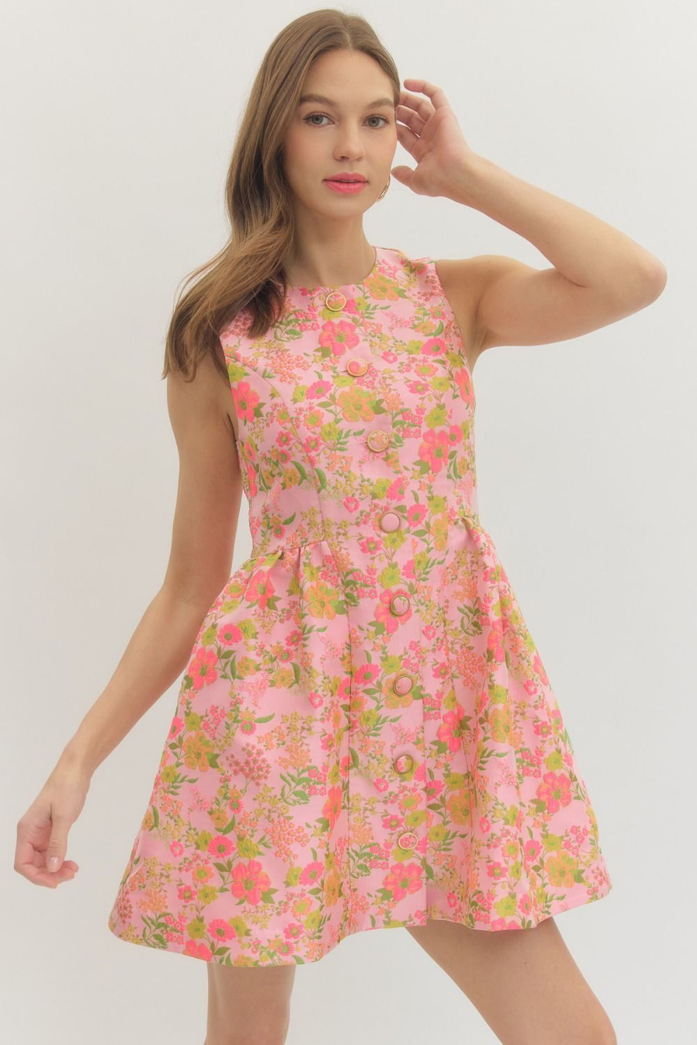 Flower Shop Mini Dress