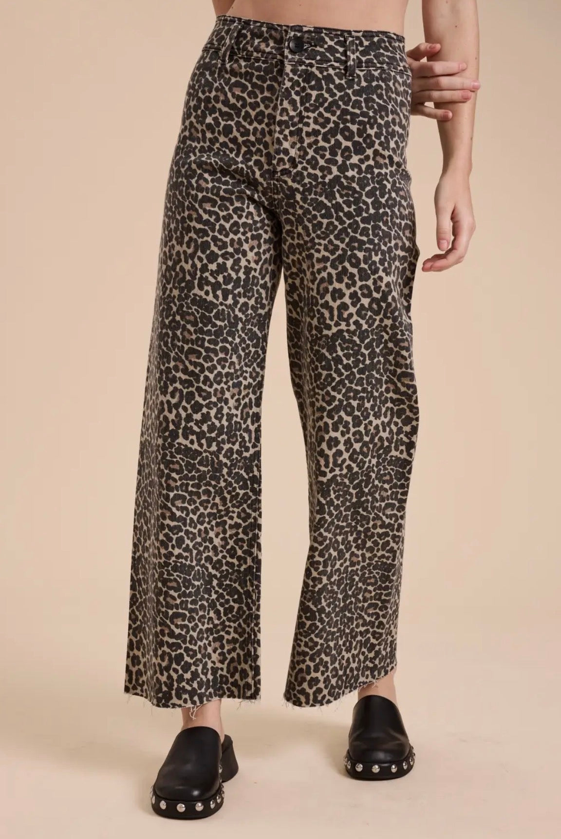 Miou Muse Leopard licious Denim Jeans