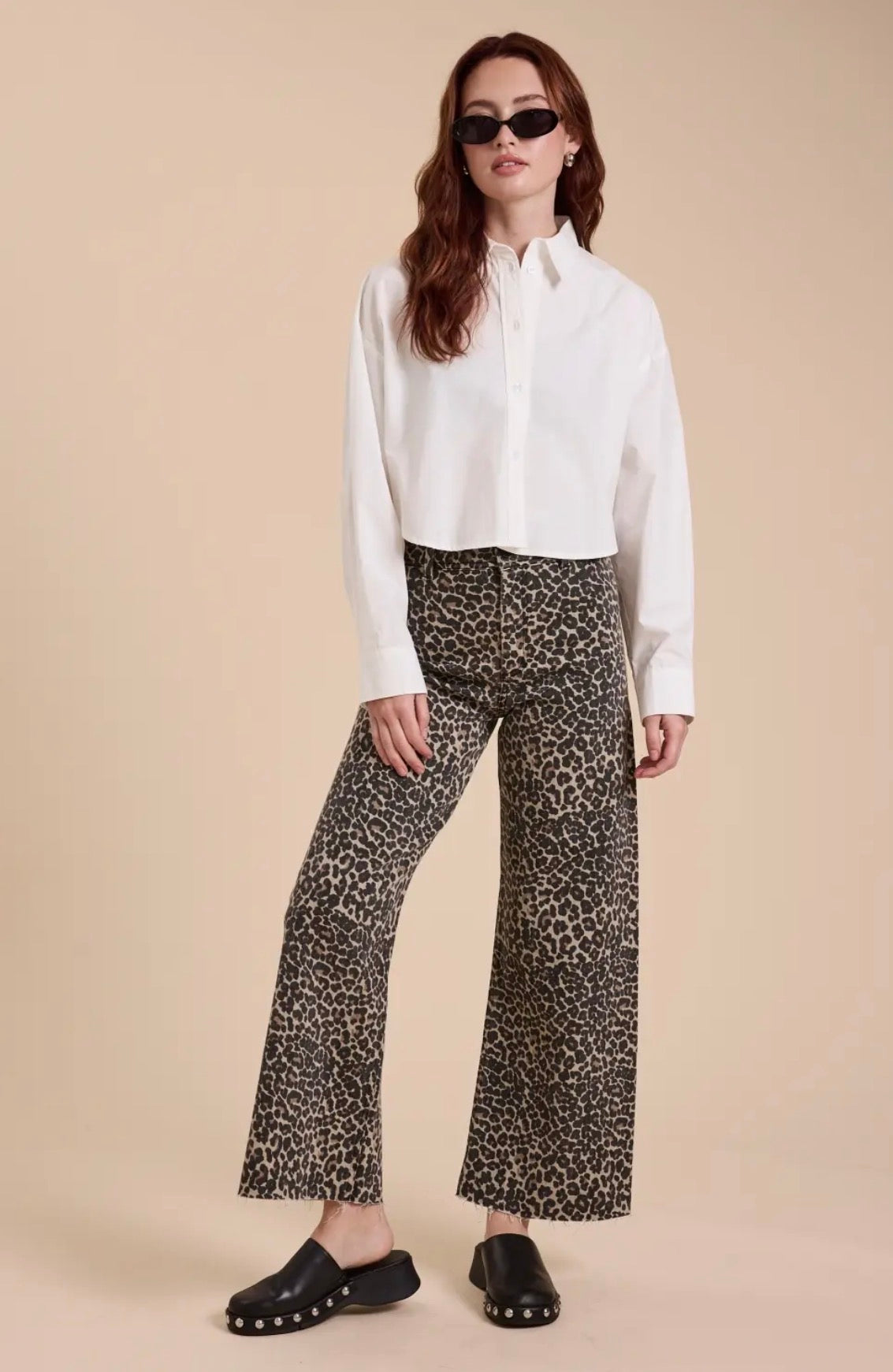 Miou Muse Leopard licious Denim Jeans
