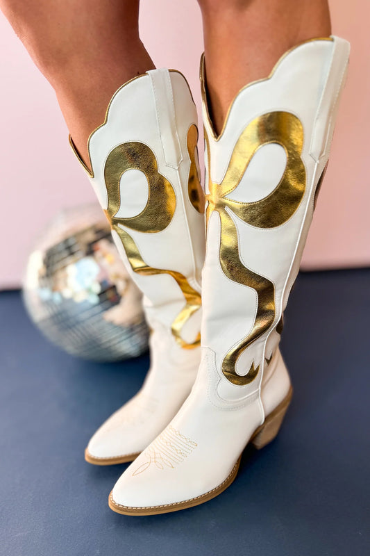 Fancy Girl~Cowgirl Bow Boots
