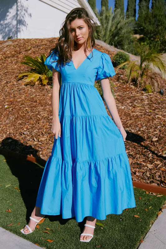 Royal Blue Maxi Dress