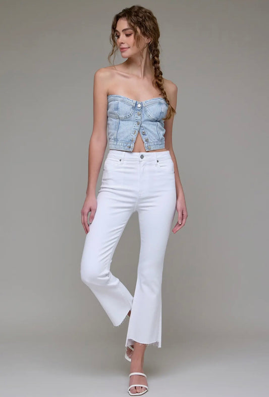 Hidden Happi Jeans Cropped Flared