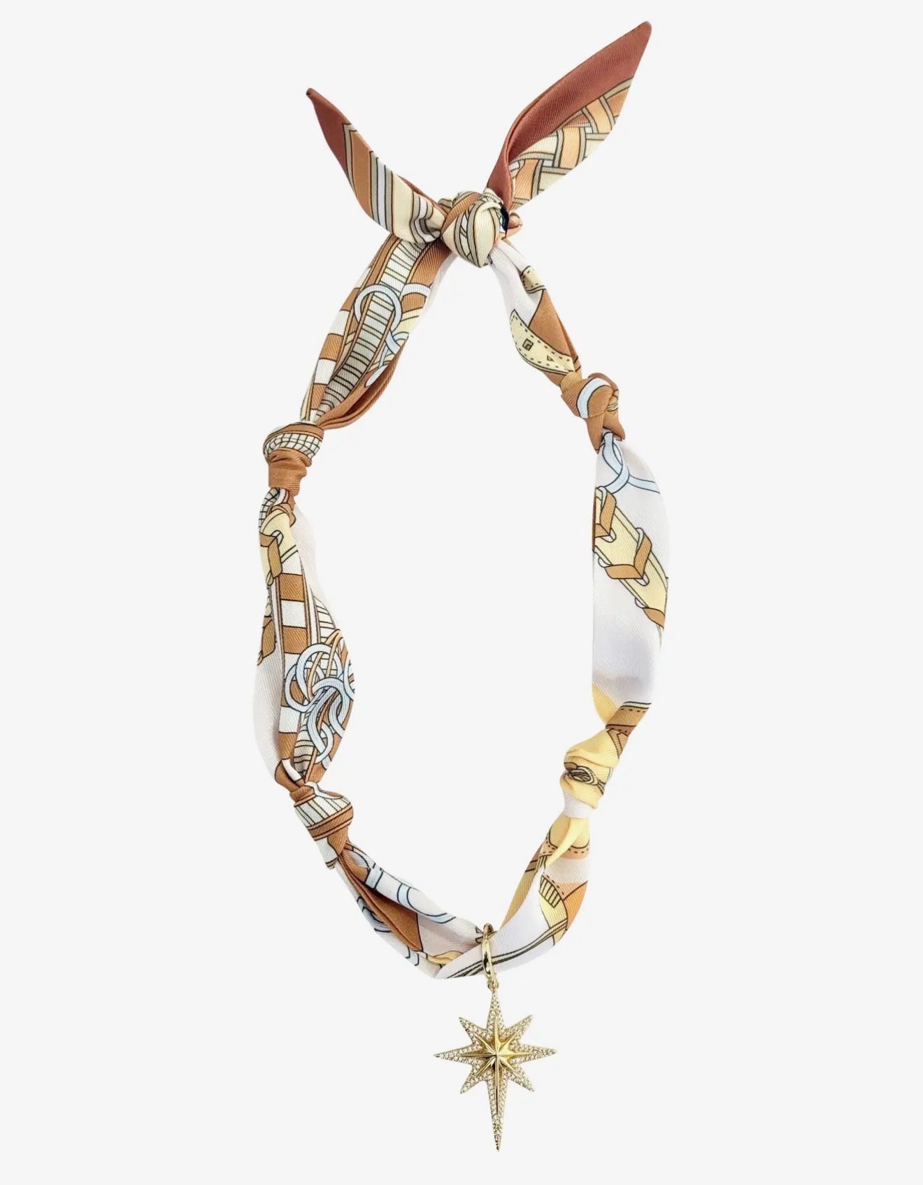 Tulum Scarf Necklace