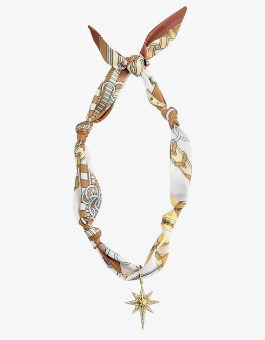 Tulum Scarf Necklace