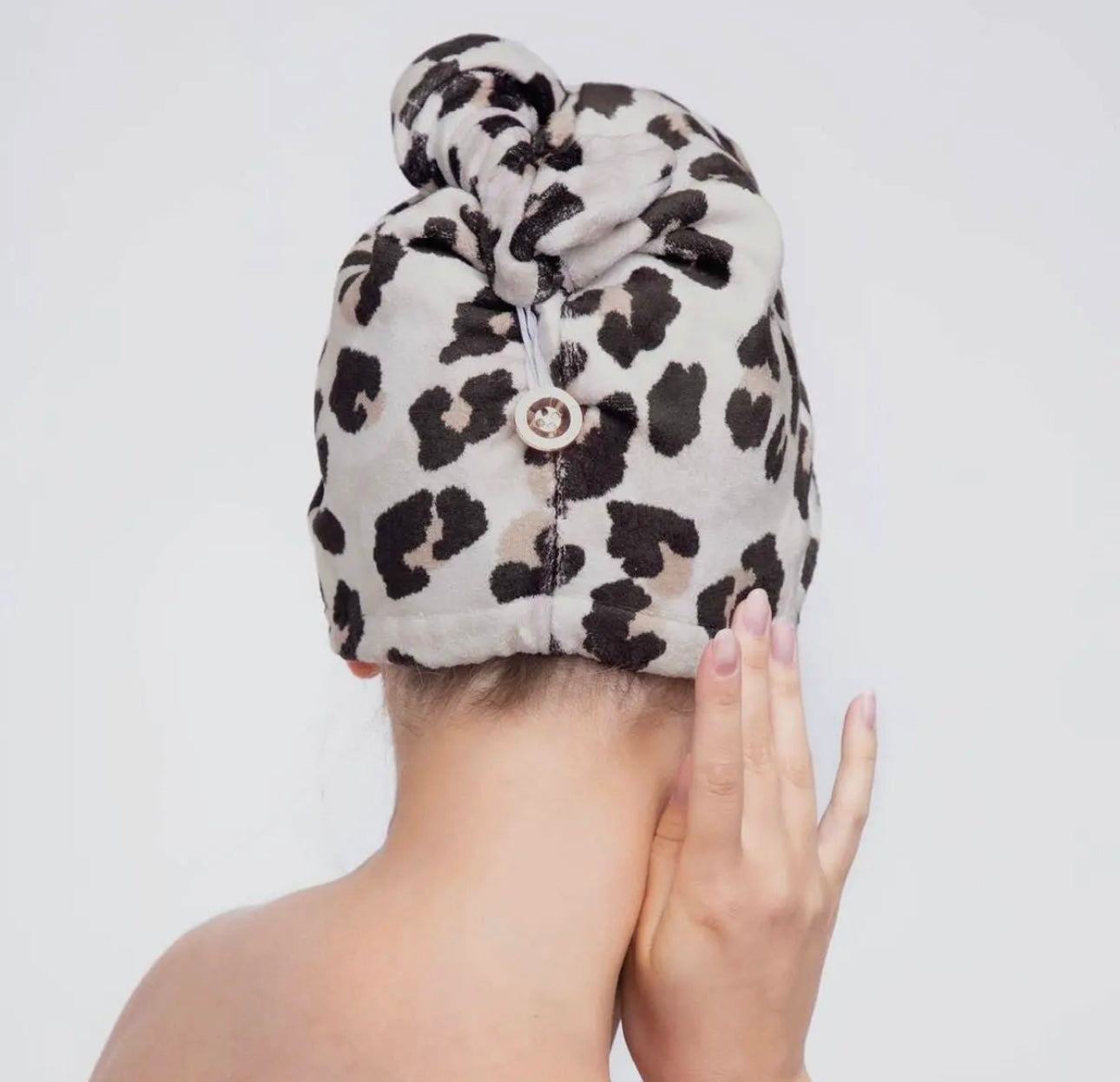 Kit*sch Leopard Microfiber Hair Towel