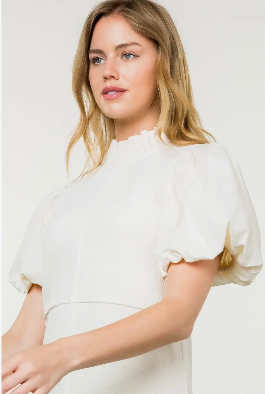 French Villa Midi Dress~THML