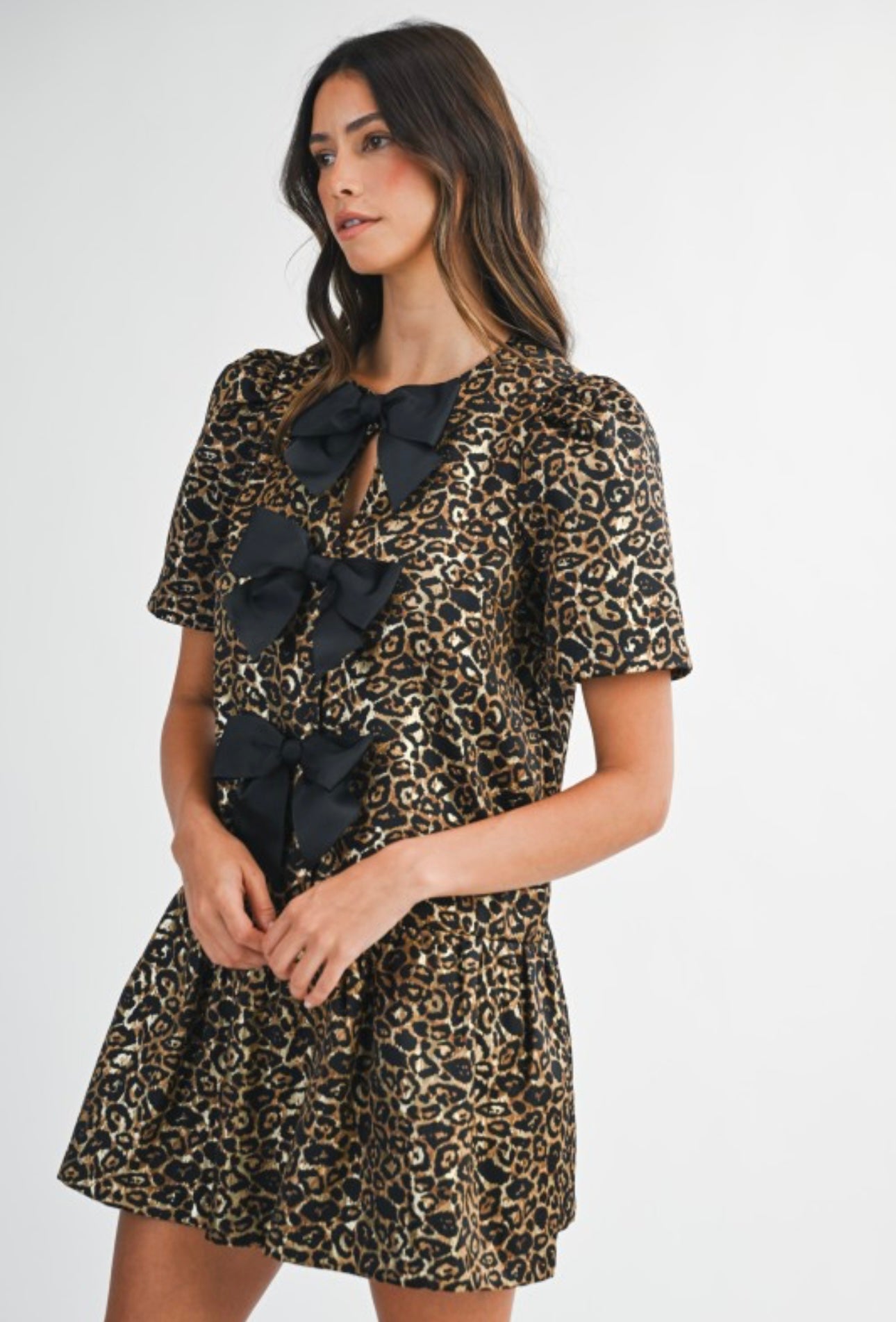 Wild At 🖤 Bow Dress