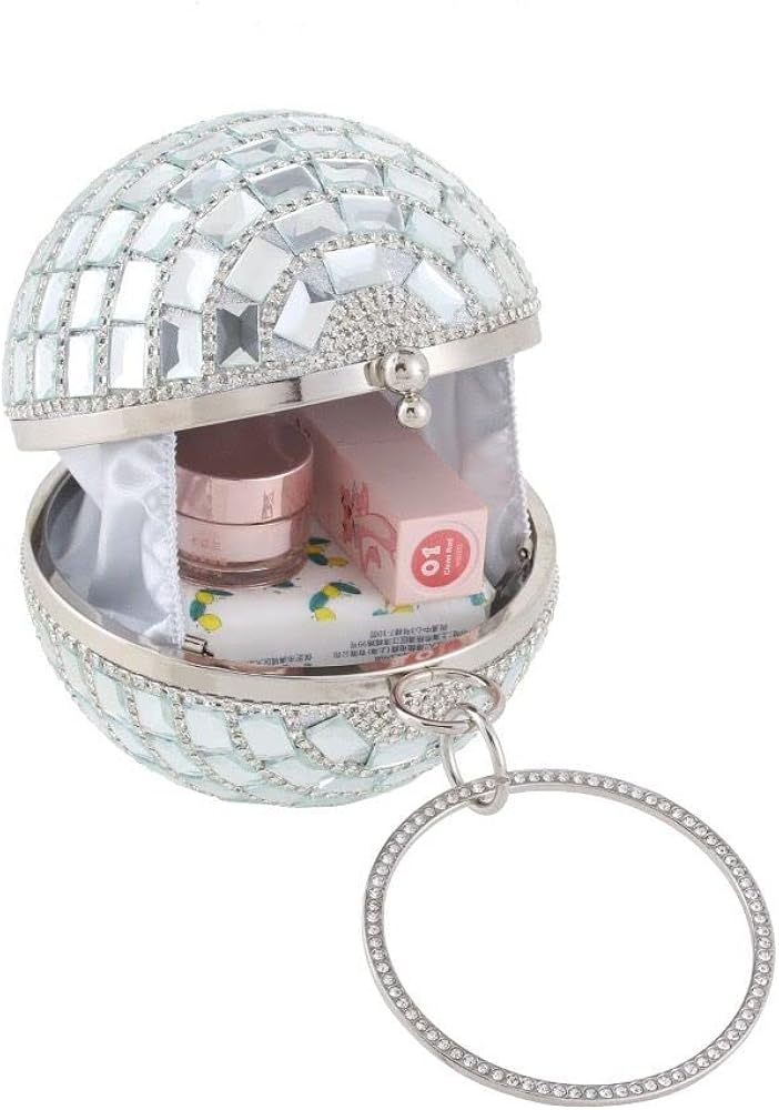 Rhinestone Disco Ball Purse