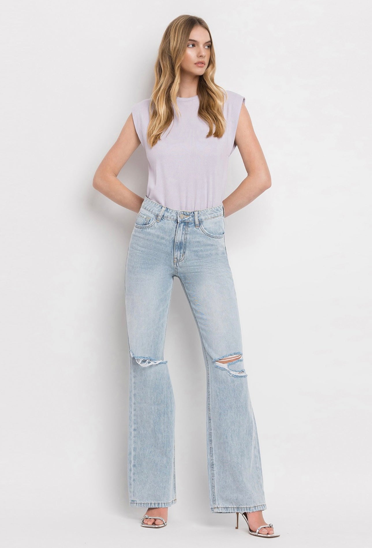 90’S Vintage Flare Vervet Jeans