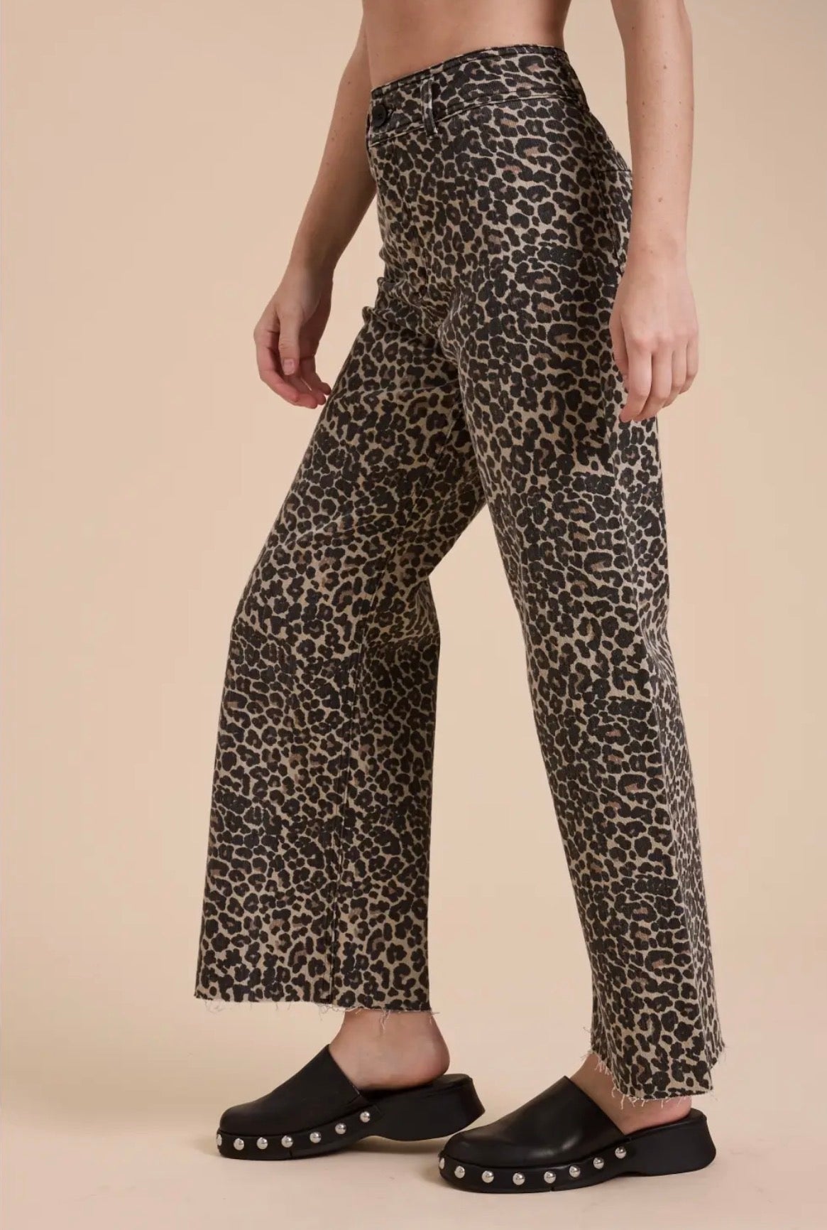 Miou Muse Leopard licious Denim Jeans