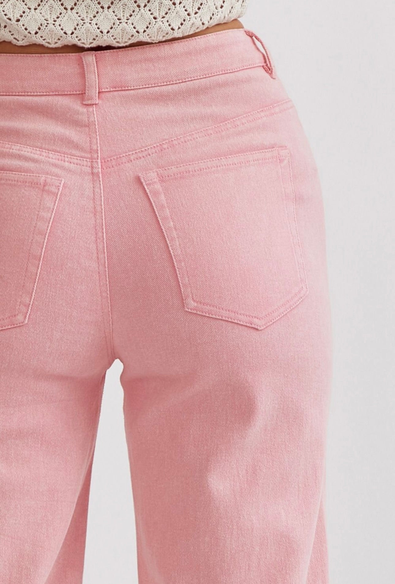 Groovy Pink Jean