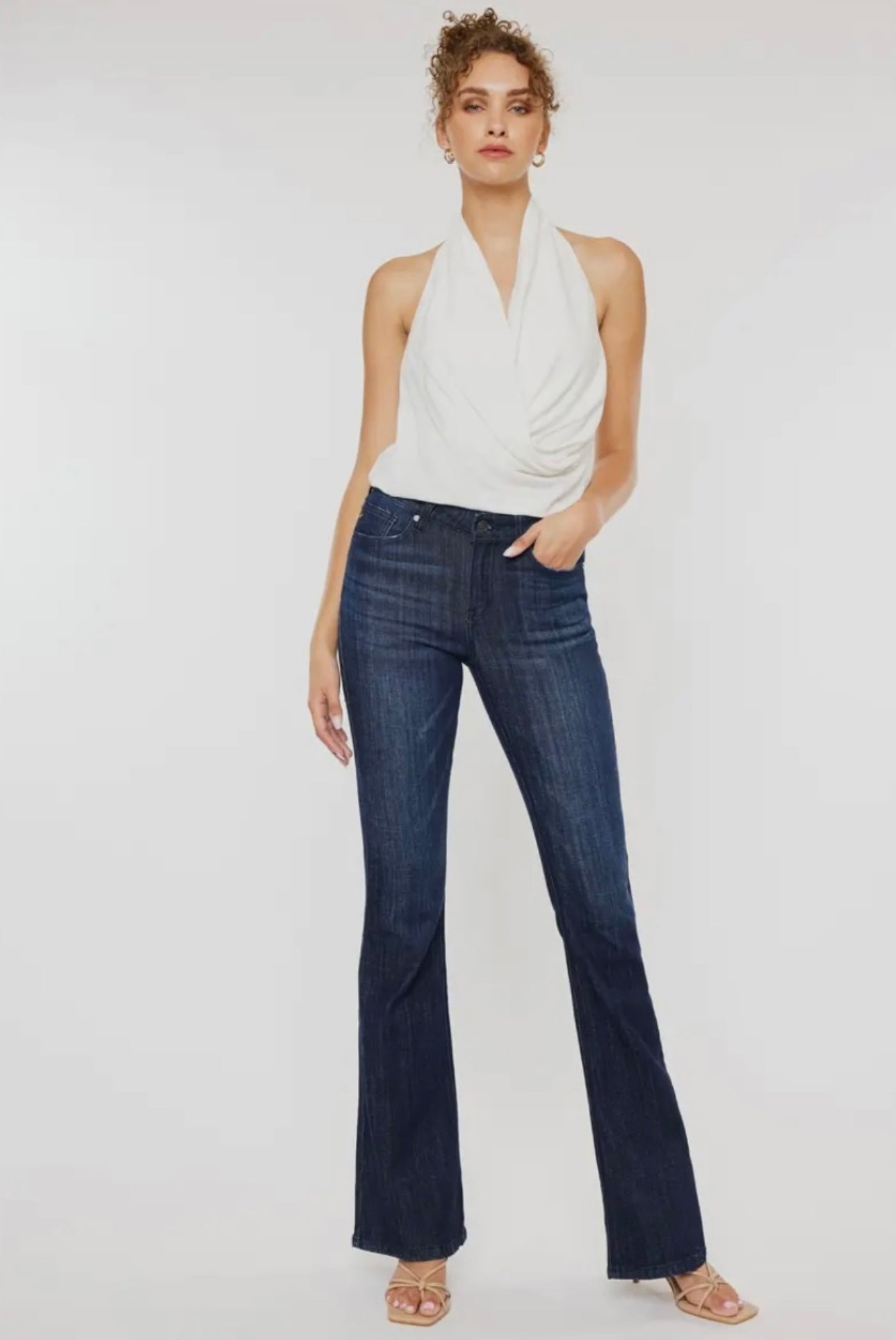 KanCan Mid Rise Flare Jeans