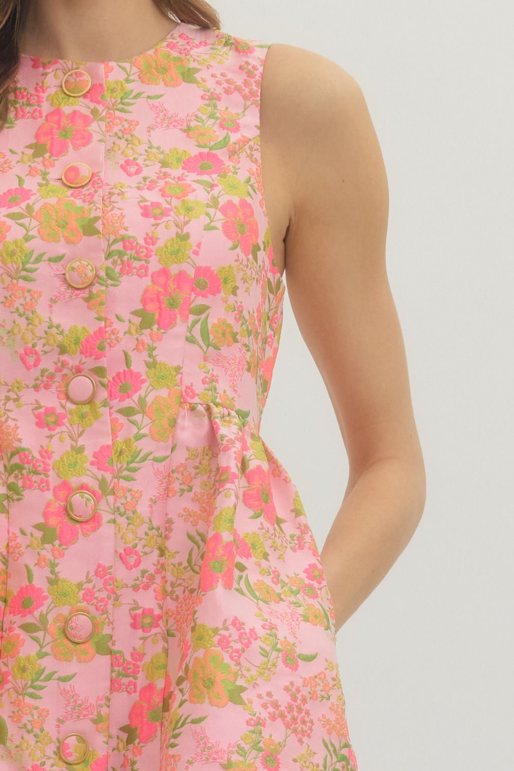 Flower Shop Mini Dress