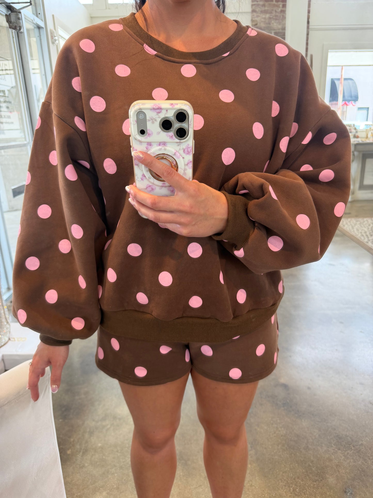 Classic Charm Polka Dotted Set