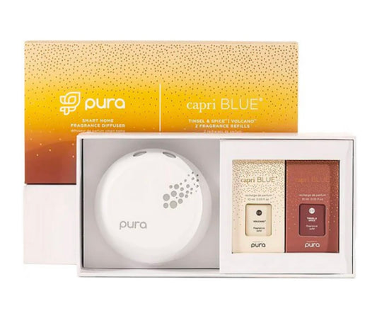 Capri Blue Tinsel & Spice/ Volcano 2 fragrance refills Smart Home Fragrance Plug in Diffuser