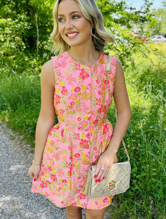 Flower Shop Mini Dress