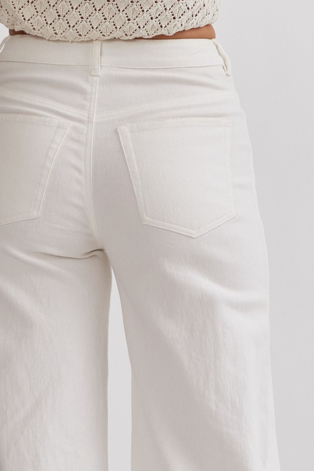 Groovy White Jeans