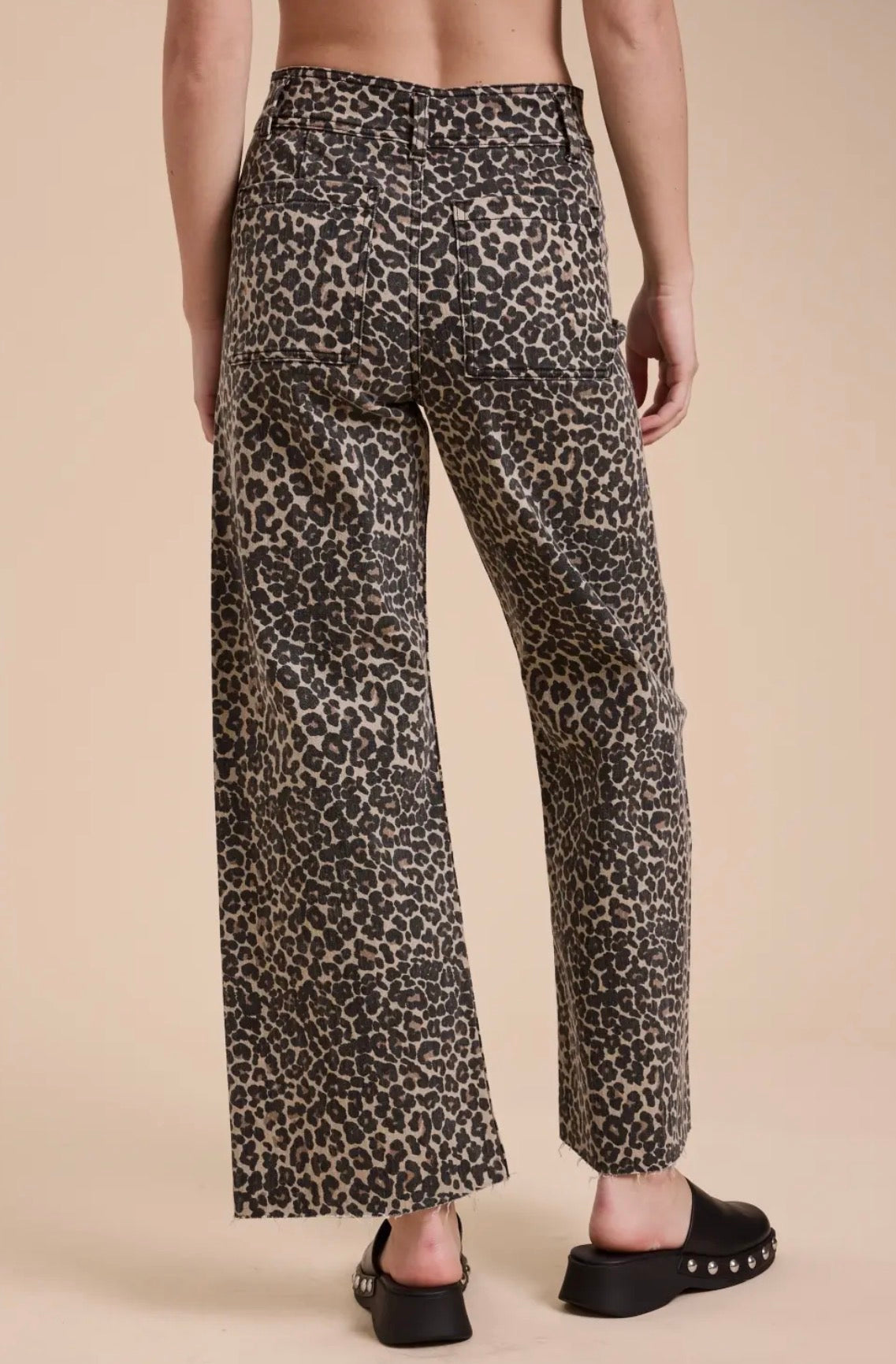Miou Muse Leopard licious Denim Jeans
