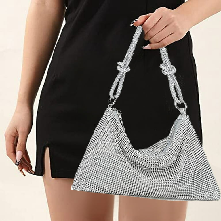 Silver Sliky Purse