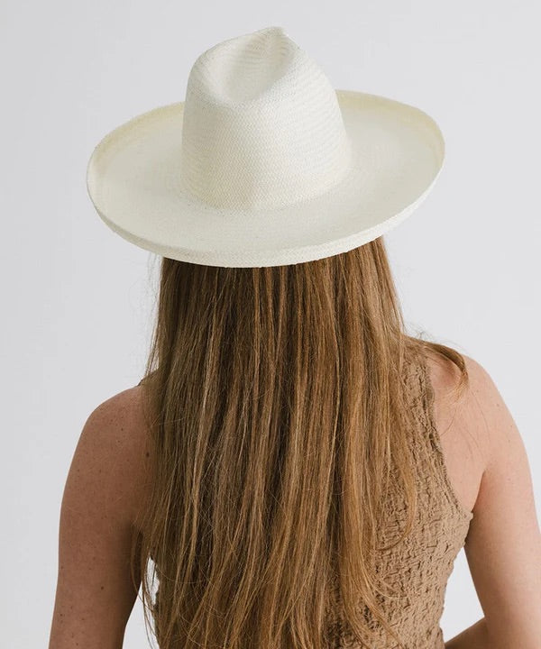 GiGi Pip- White Penny Fedora