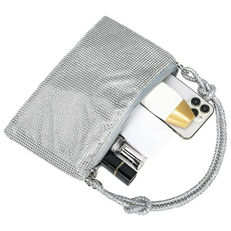 Silver Sliky Purse