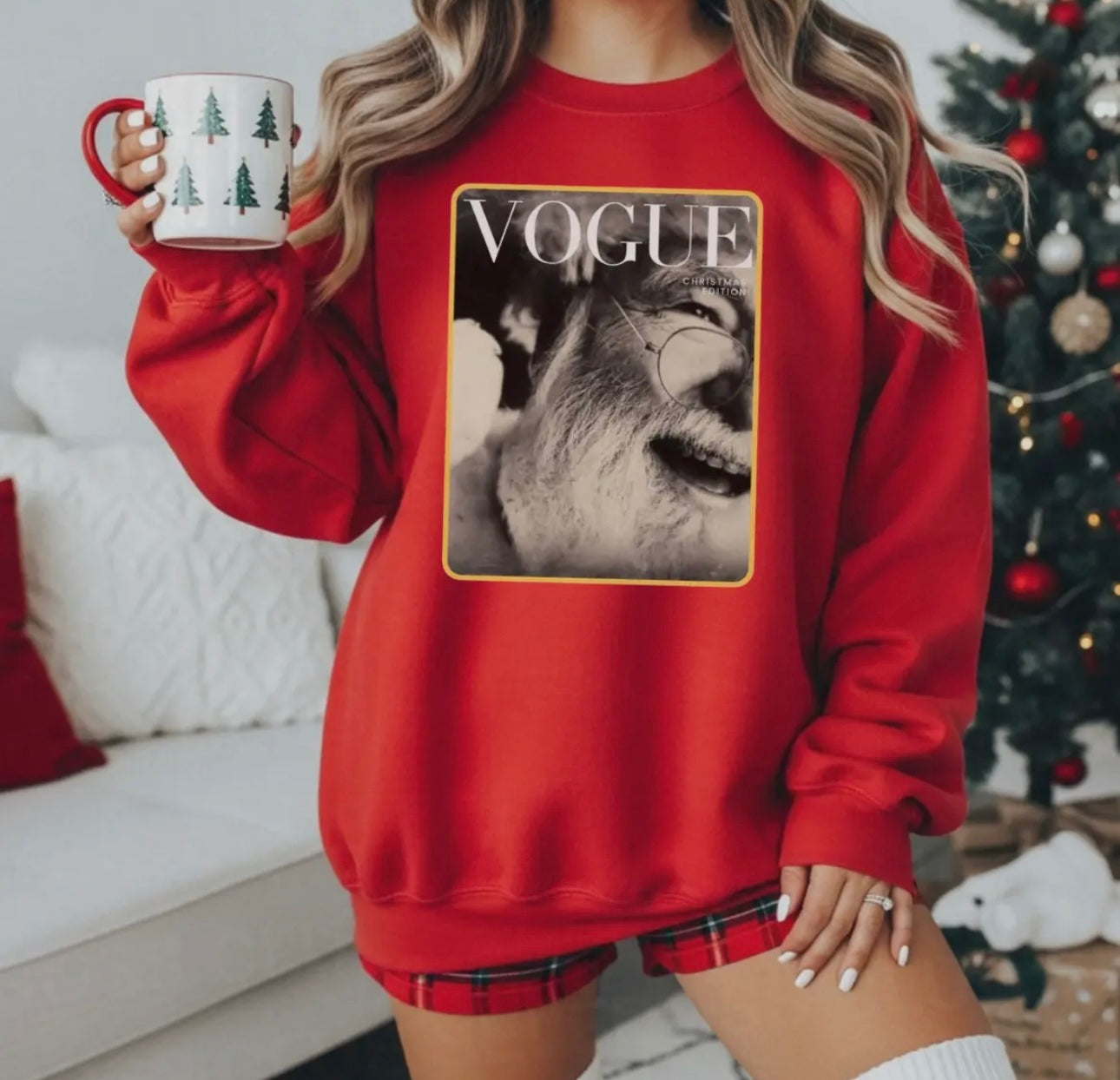 VOGUE CHRISTMAS SWEATSHIRT