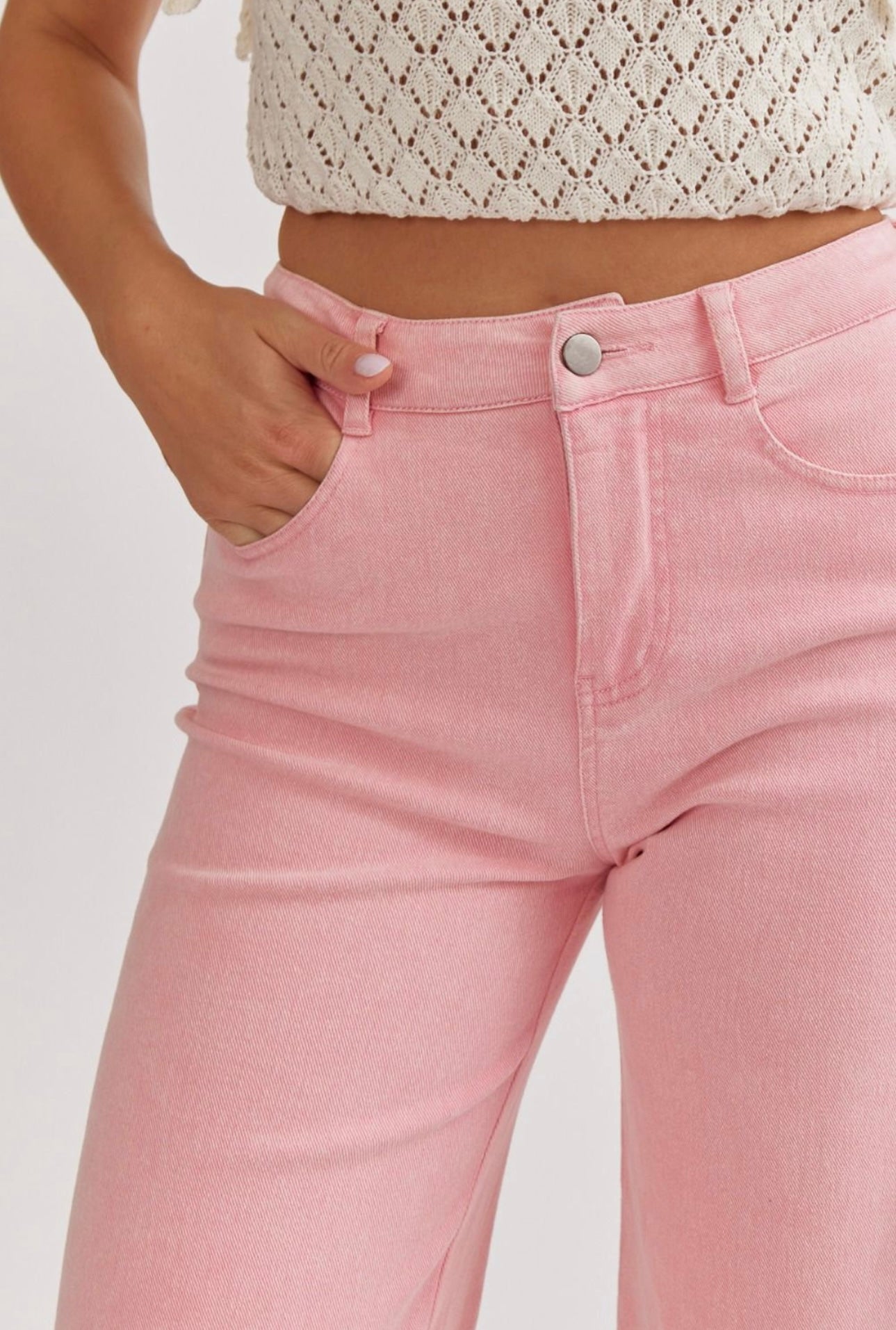 Groovy Pink Jean