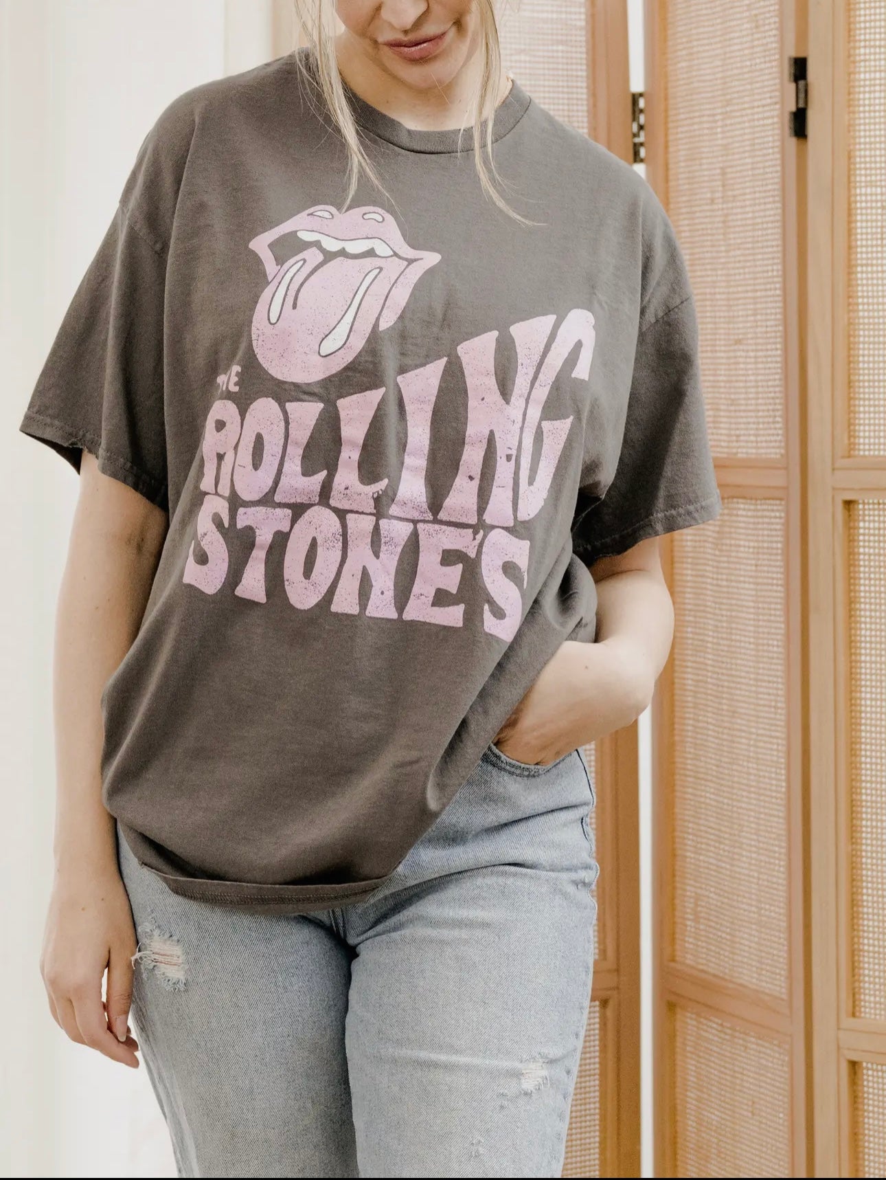 Rolling Stones Charcoal Tee