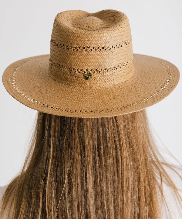 GiGi Pip- Honey Sloan Teardrop Fedora