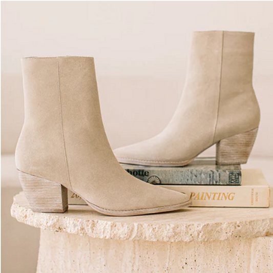 Caty Suede Booties